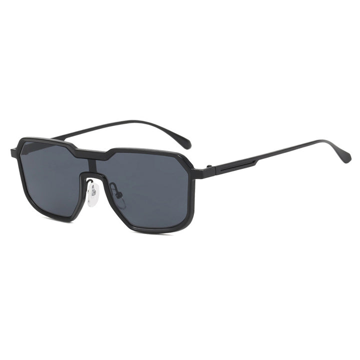 Dame ekstravagant geometrisk solbrille med beskyttende UV-filter Skanto