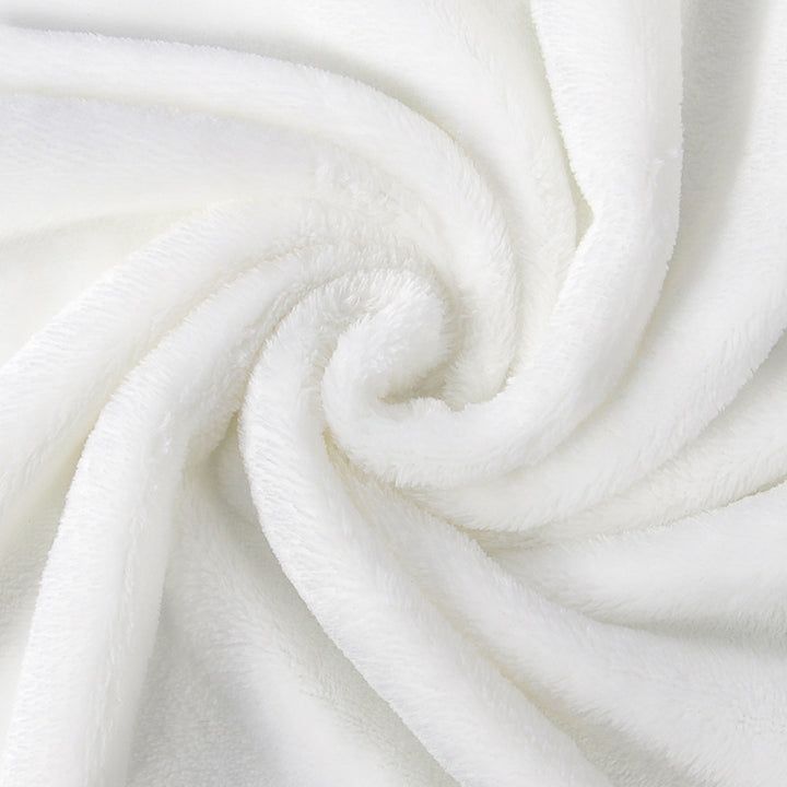 Damer myk fleece-sofateppe Skanto