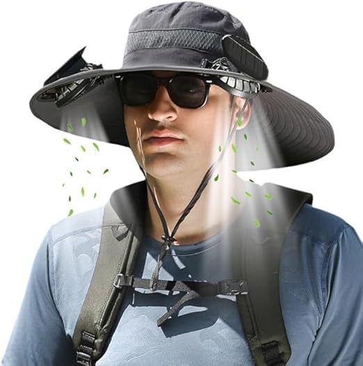 Skanto Outdoor Sun Hat with Wide Brim, Integrated Ventilation, UV Protection, and Chin Strap Skanto