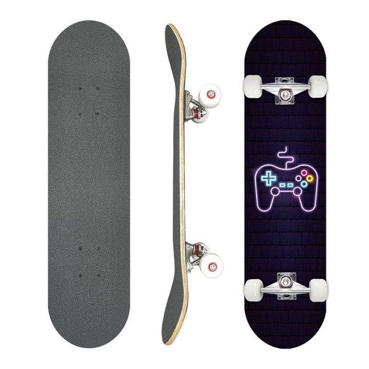 Grafisk Kunstnerisk Skateboard Skanto