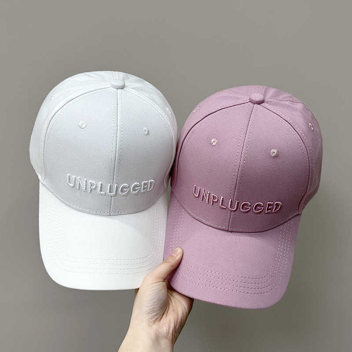 Kvinne bomulls slitt baseball cap Skanto