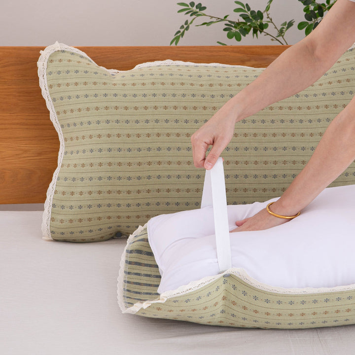 Dame ergonomisk pute med avtakbart trekk Skanto