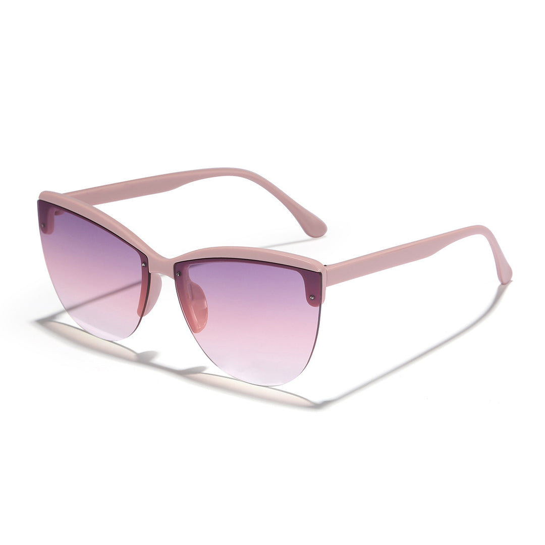 Dame moteriktig solbrille med høyverdig gradientdesign Skanto