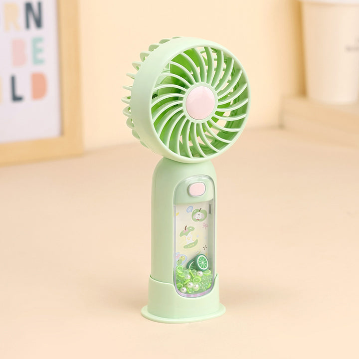 Mini oppladbar skrivebordsvifte Skanto