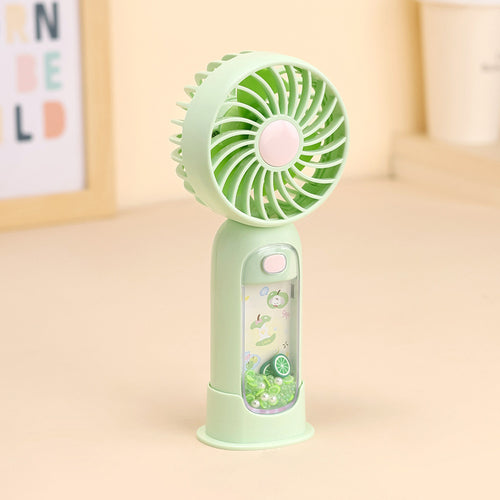 Mini oppladbar skrivebordsvifte Skanto