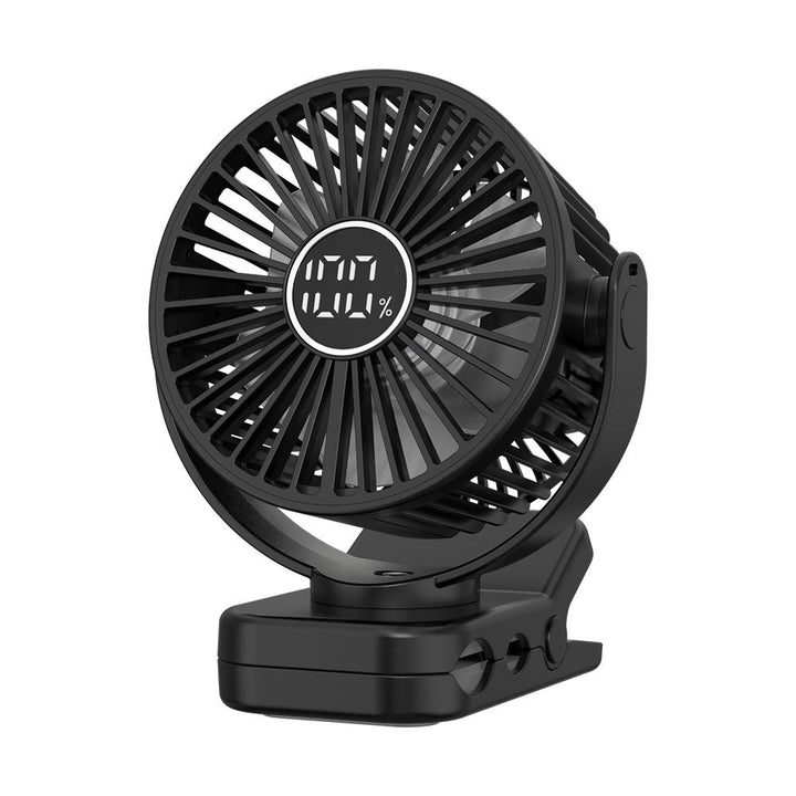 Unisex Smart Temperature Control Clip-On Fan Skanto
