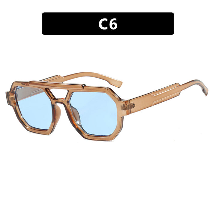 Dame oversized solbrille i maskulin design Skanto