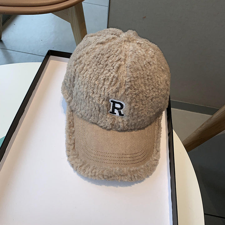 Kvinne Fuzzy Plush Baseball Cap Skanto