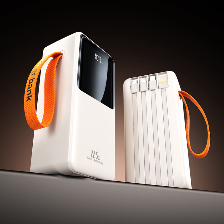kraftig bærbar powerbank med integrert skjerm Skanto