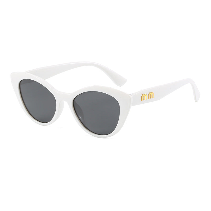 Damen Cat-Eye solbriller i trendy vintage-stil Skanto