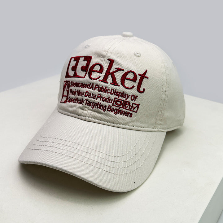 Herre Justerbar Statement Baseball Cap Skanto