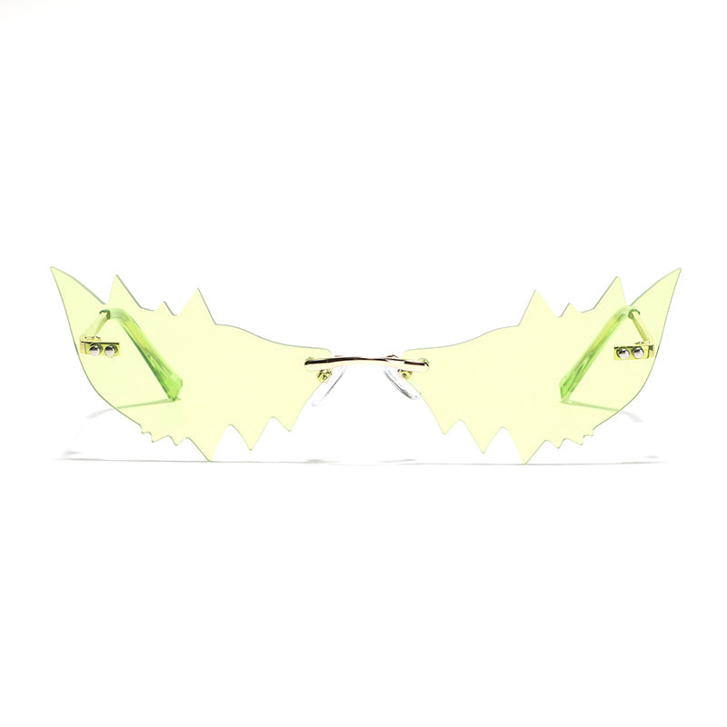 Dame Trendy kattedans solbriller med beskyttende UV-filter og original ramme Skanto