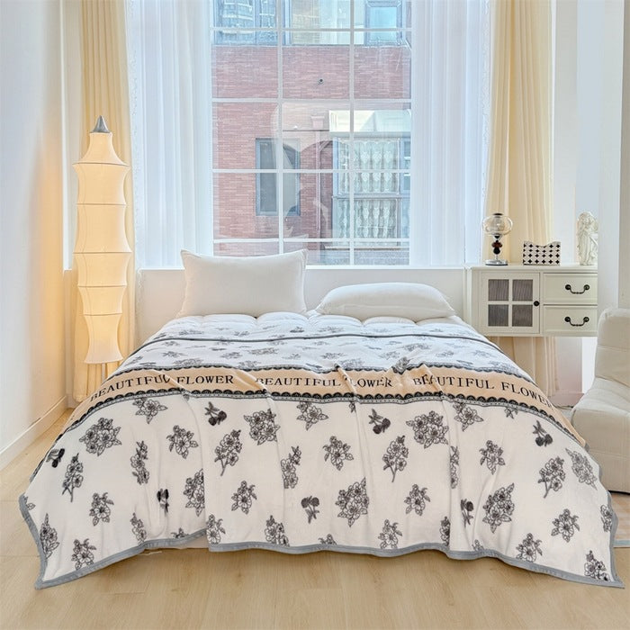 Damer Mønstret Duvet laget av myk bomull Skanto