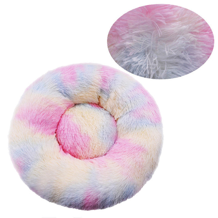 Fluffy Rund Hundeseng