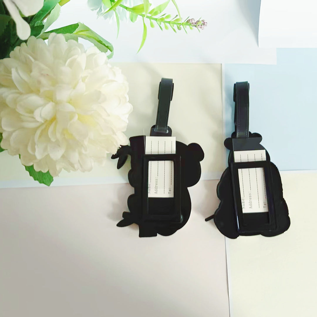 Unisex Panda-tema Bagasjelapp Skanto