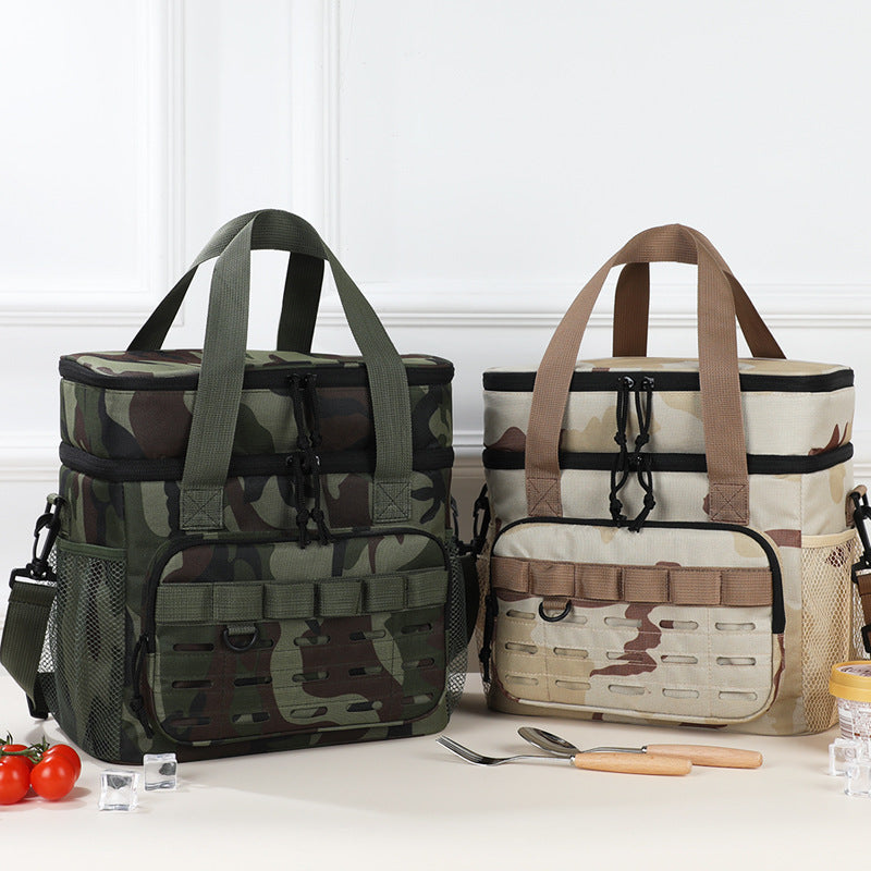 Insulated tote bag with extra compartment Skanto