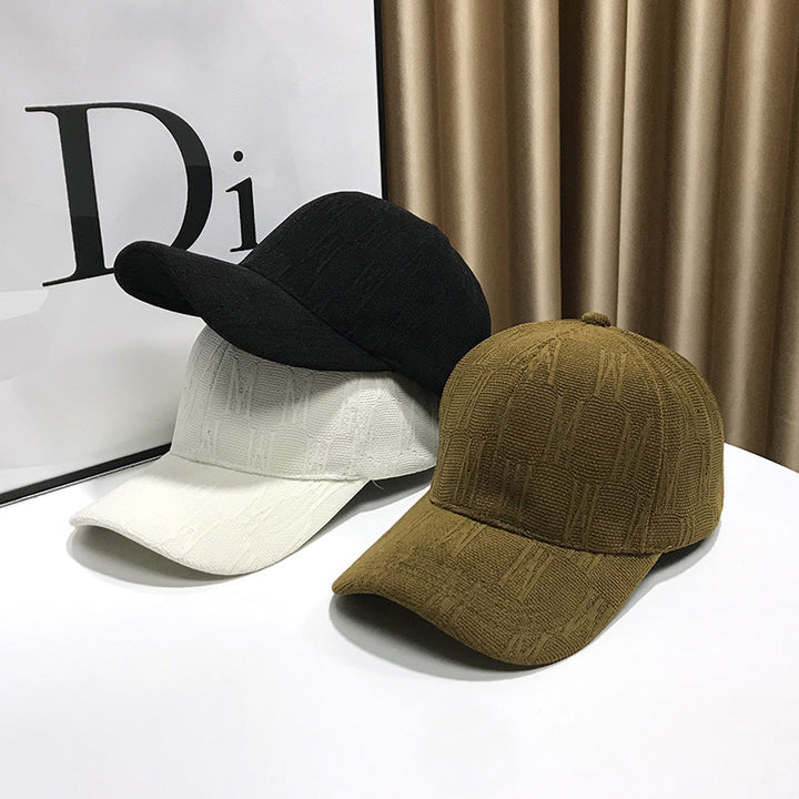 Kvinnenes Teksturert Stoffer Baseballcap Skanto