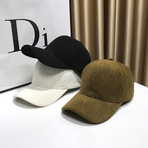 Kvinnenes Teksturert Stoffer Baseballcap Skanto