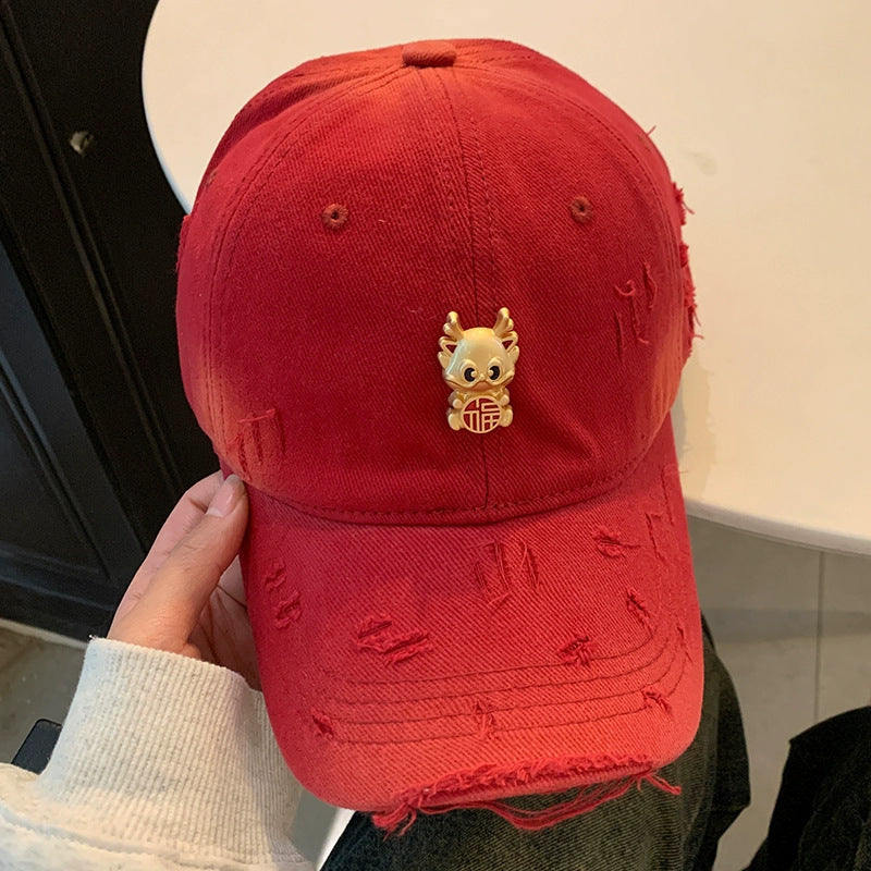 Kvinne Morsom Brodert Baseball Caps Skanto