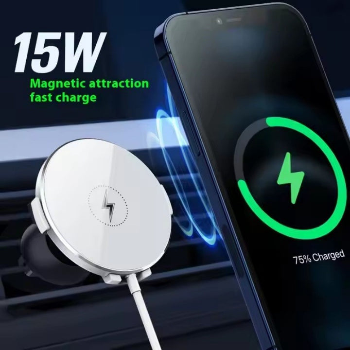 Unisex Magnetisk Smarttelefon-lader i bilen Skanto