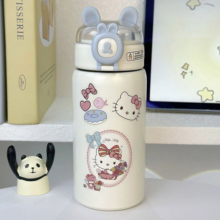 Damen Isoliertrinkflasche mit sicherem Klappverschluss und niedlichem Design Skanto