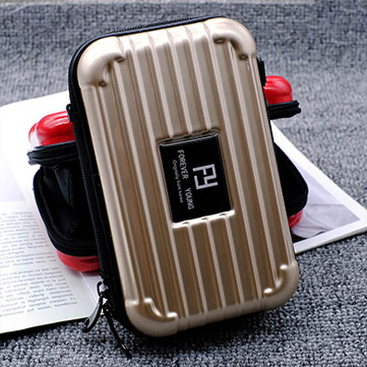 Unisex Stilig Hard Shell Reise Tilbehør Etui Skanto