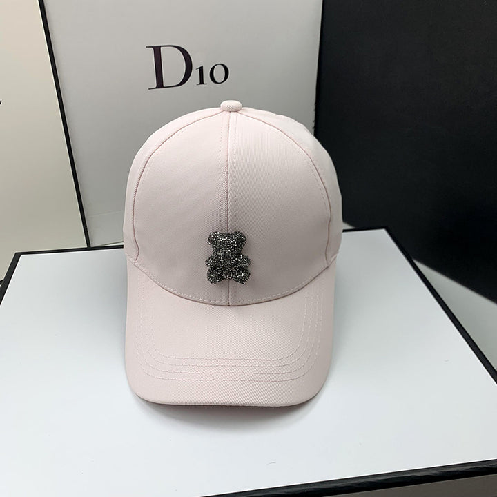 Kvinnens dekorert casual baseball caps Skanto