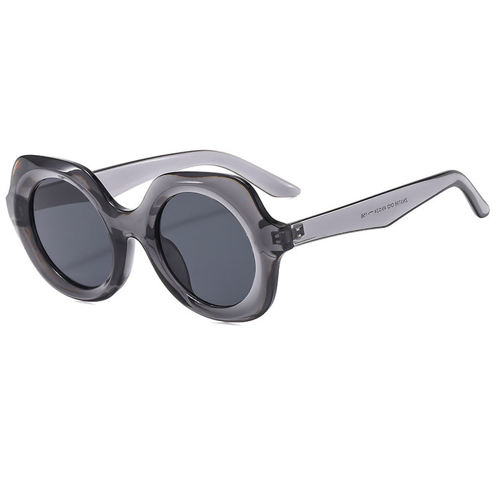 Dame Designer-solbrille med ekstravagant skilpaddeskall-ramme Skanto