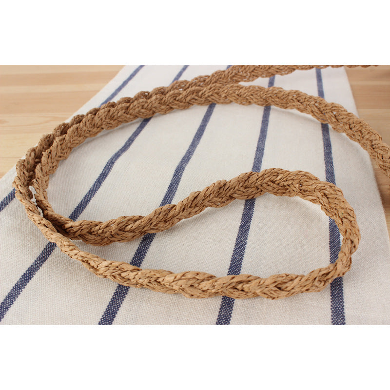 Macrame handbag with fringe detail Skanto
