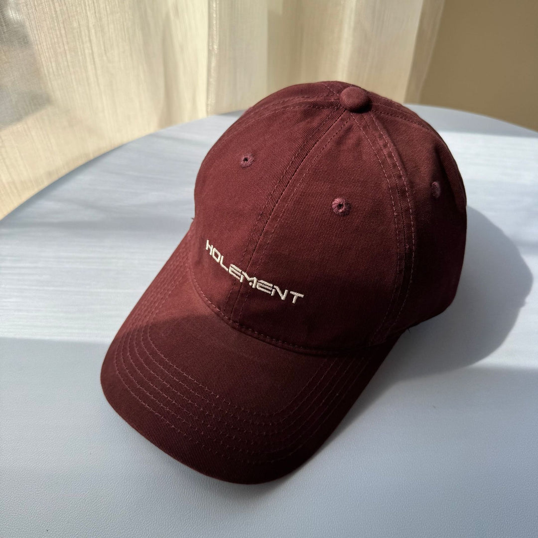 Herre Casual Brodert Bomulls Caps Skanto