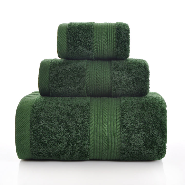 Terry towel set with exceptionally high absorbency Skanto