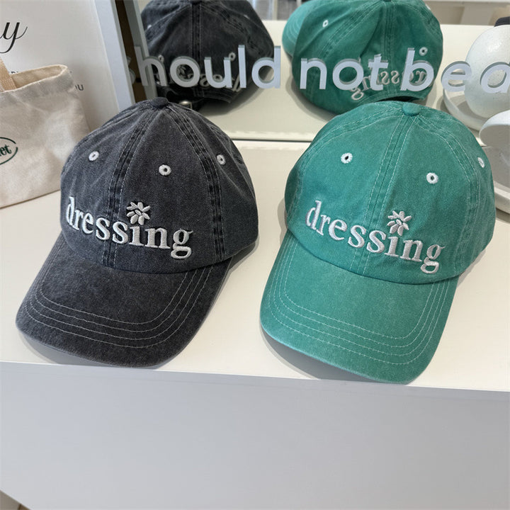 Kvinnens vintage-inspirerte justerbare baseballcap Skanto