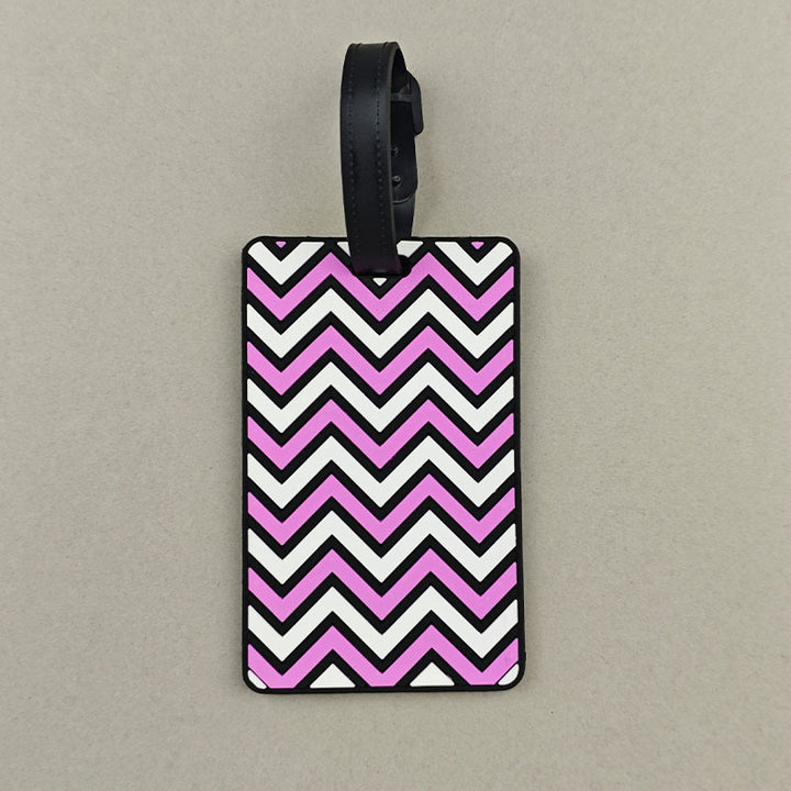 Unisex Chevron-mønster Reiseloggmerke Skanto