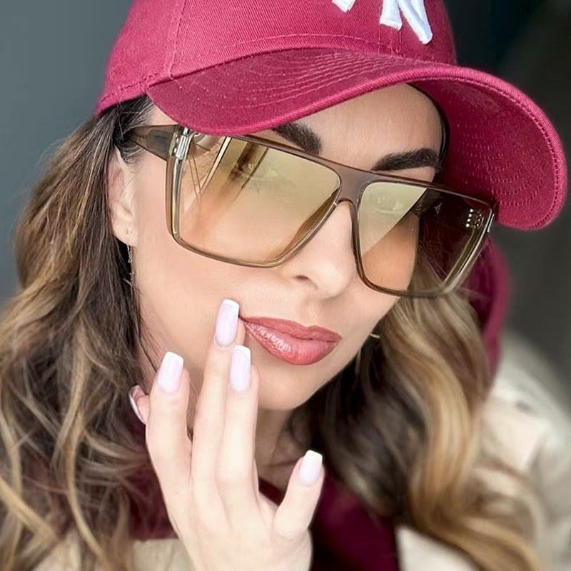 Dame kvadratisk solbrille Skanto