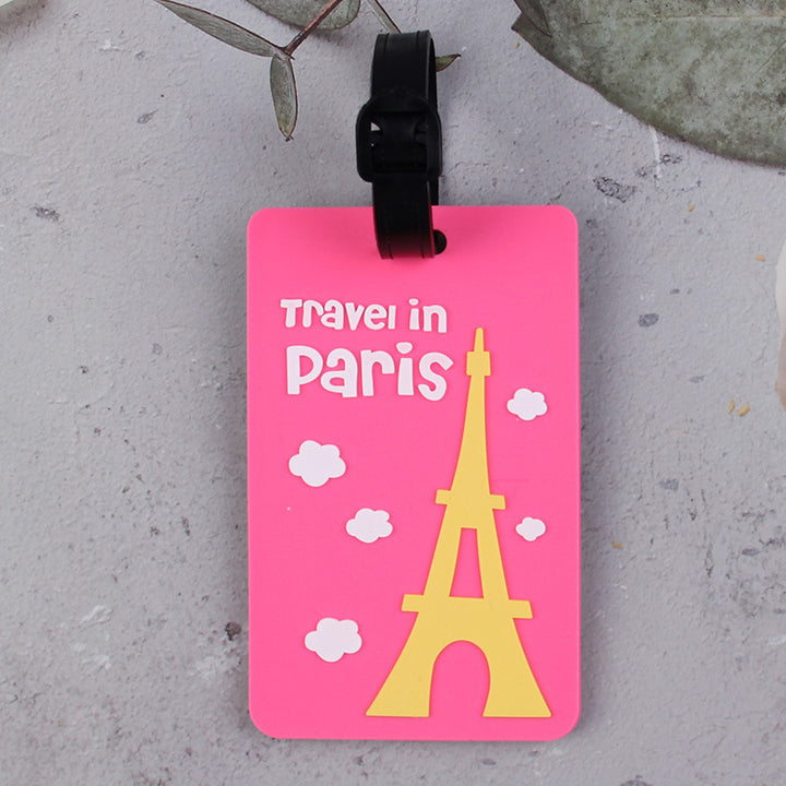 Paris-tema bagasjelapp Skanto