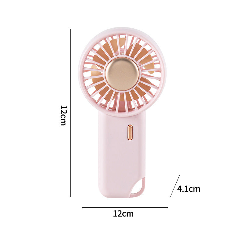 Damen bærbar håndvifte med ergonomisk design og USB-lading Skanto