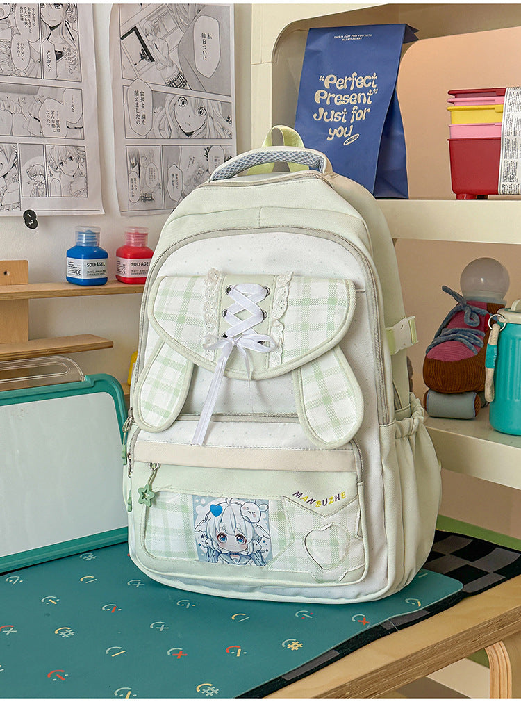 Stilig grafisk design skole ryggsekk