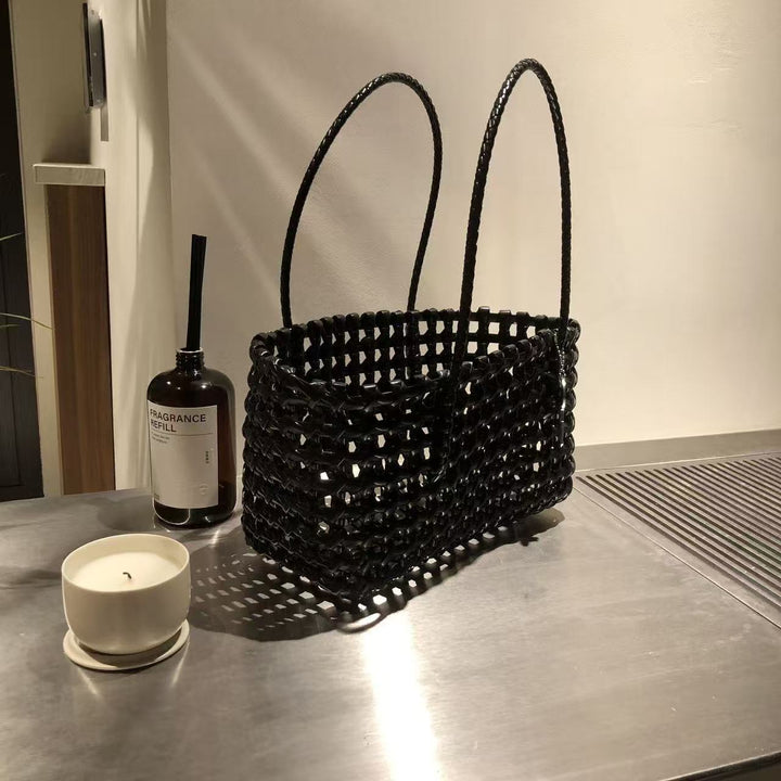 Håndlaget kurvveske Skanto