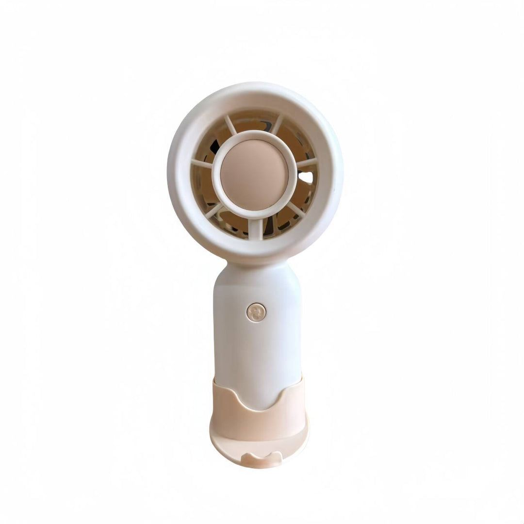 Dame Bærbar Mini-Håndventilator med ergonomisk greb og sødt dyredesign Skanto