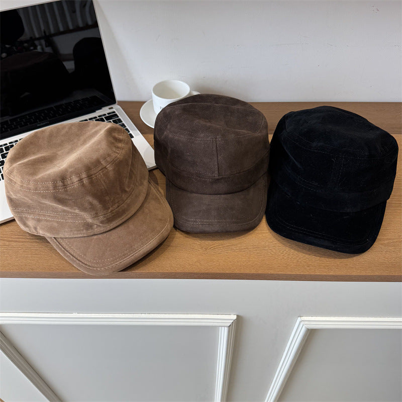 Herre Casual Suede Feltcap Skanto