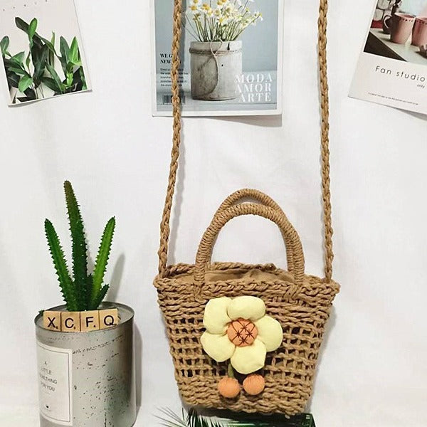 Håndlaget blomsterpose Skanto
