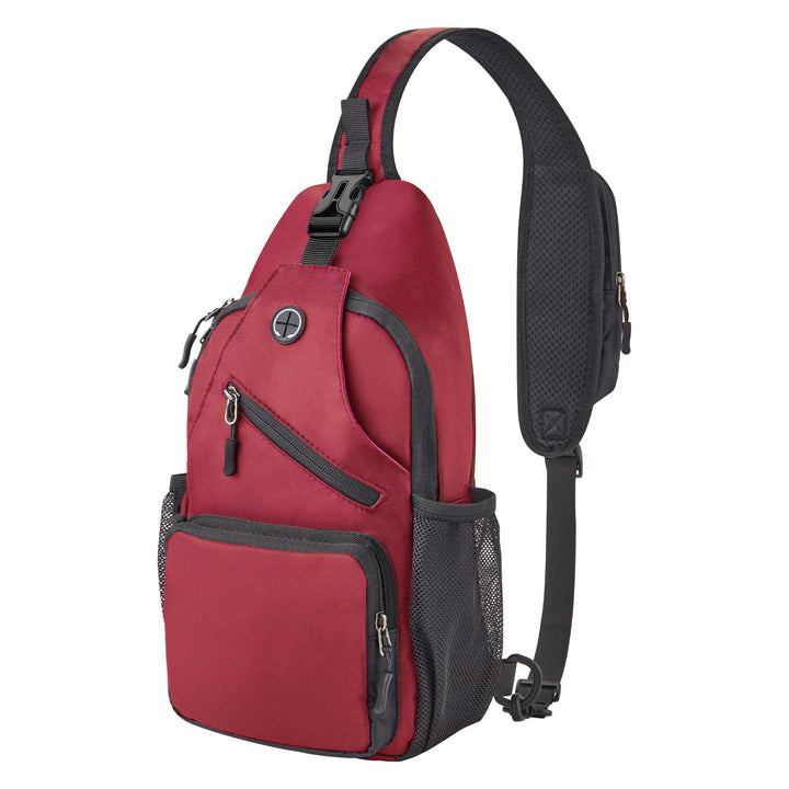 Unisex Sling Backpack med flere rom og ergonomisk design Skanto