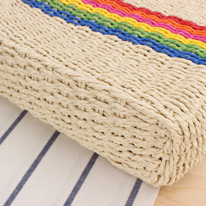 Colorful Basket Bag with Unique Details Skanto