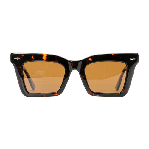 Dame firkantet solbrille med trendy design Skanto