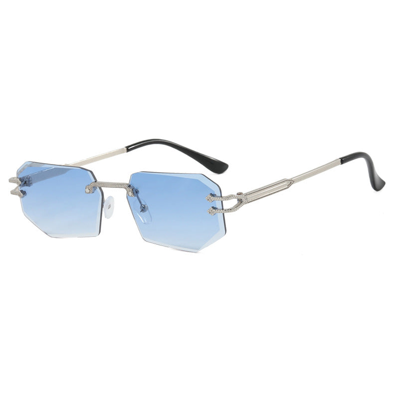 Damer geometrisk mote-solbrille Skanto