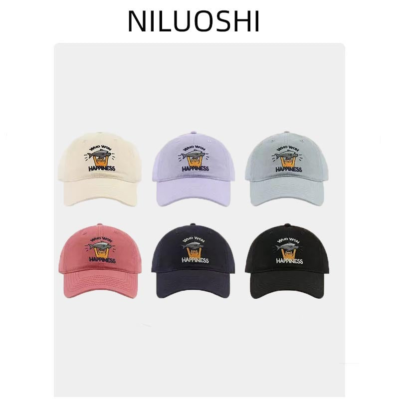 Kvinnenes Lekne Broderte Justerbare Baseballcap Skanto