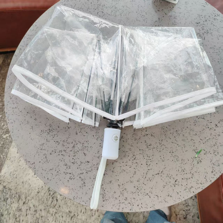 Dame Gjennomsiktig Regnparaply Skanto