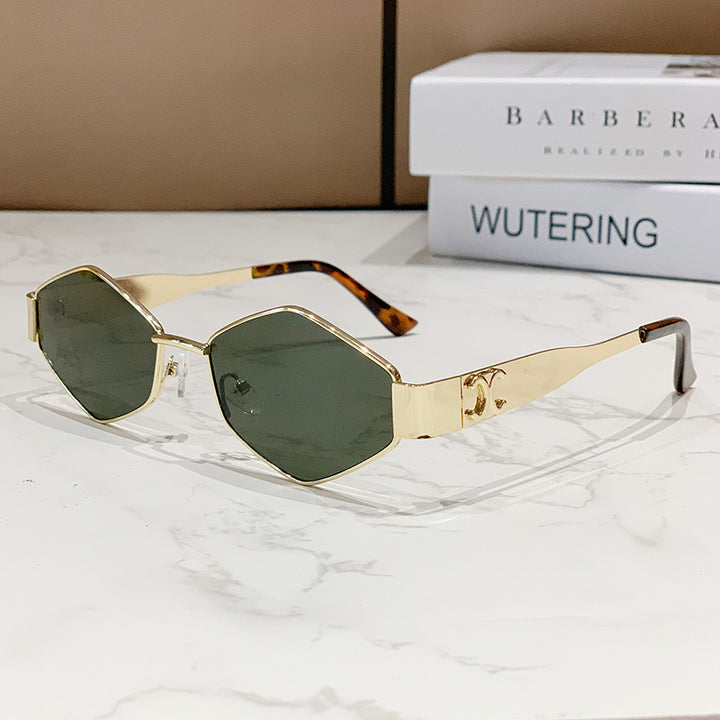 Damer geometrisk Cat-Eye solbriller Skanto