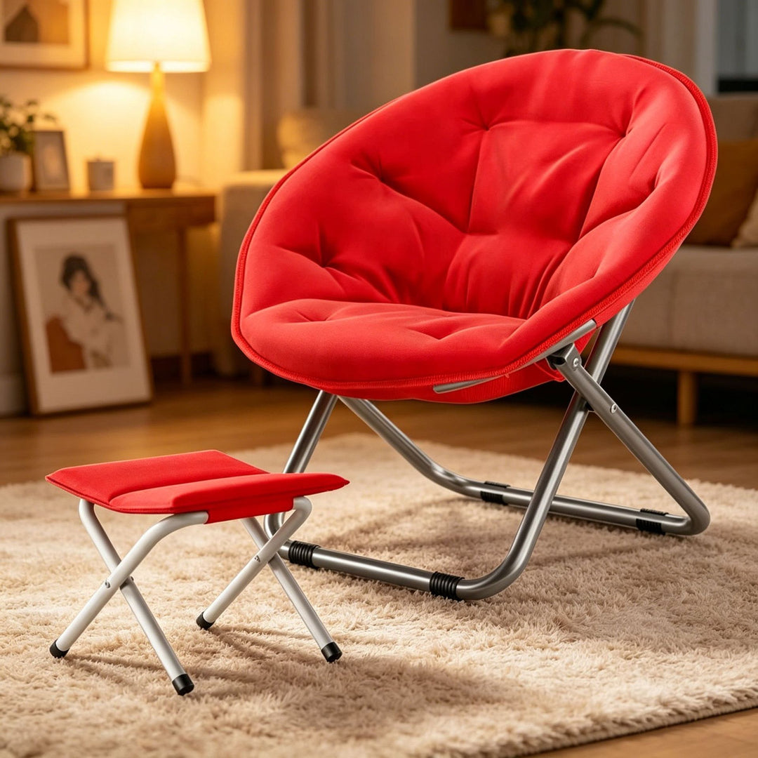 Dame Ergonomisk Lounge-stol med praktisk klappmekanisme Skanto