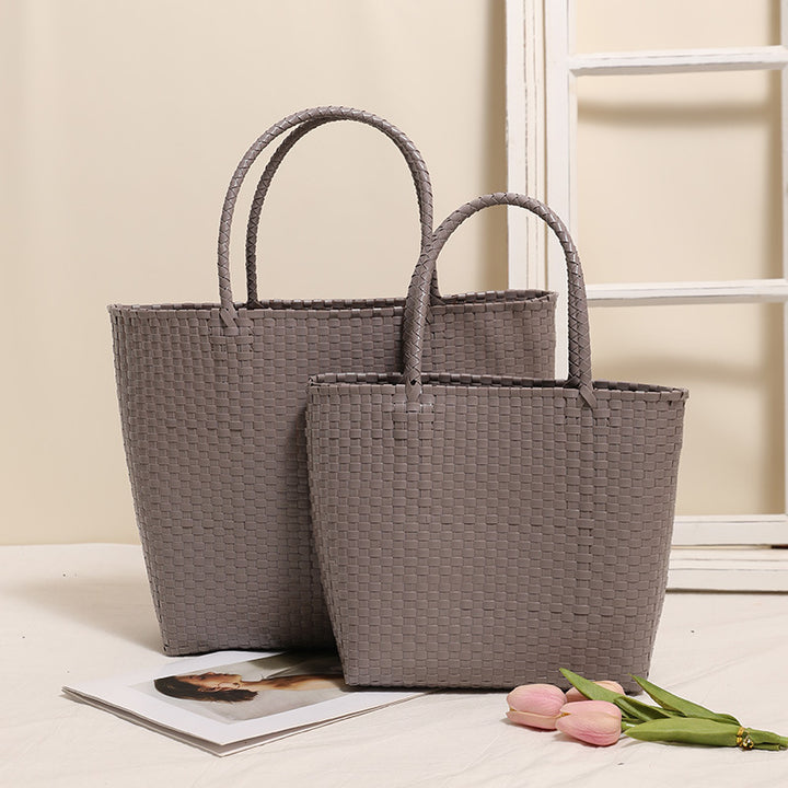Flettet fritids shopper-veske Skanto